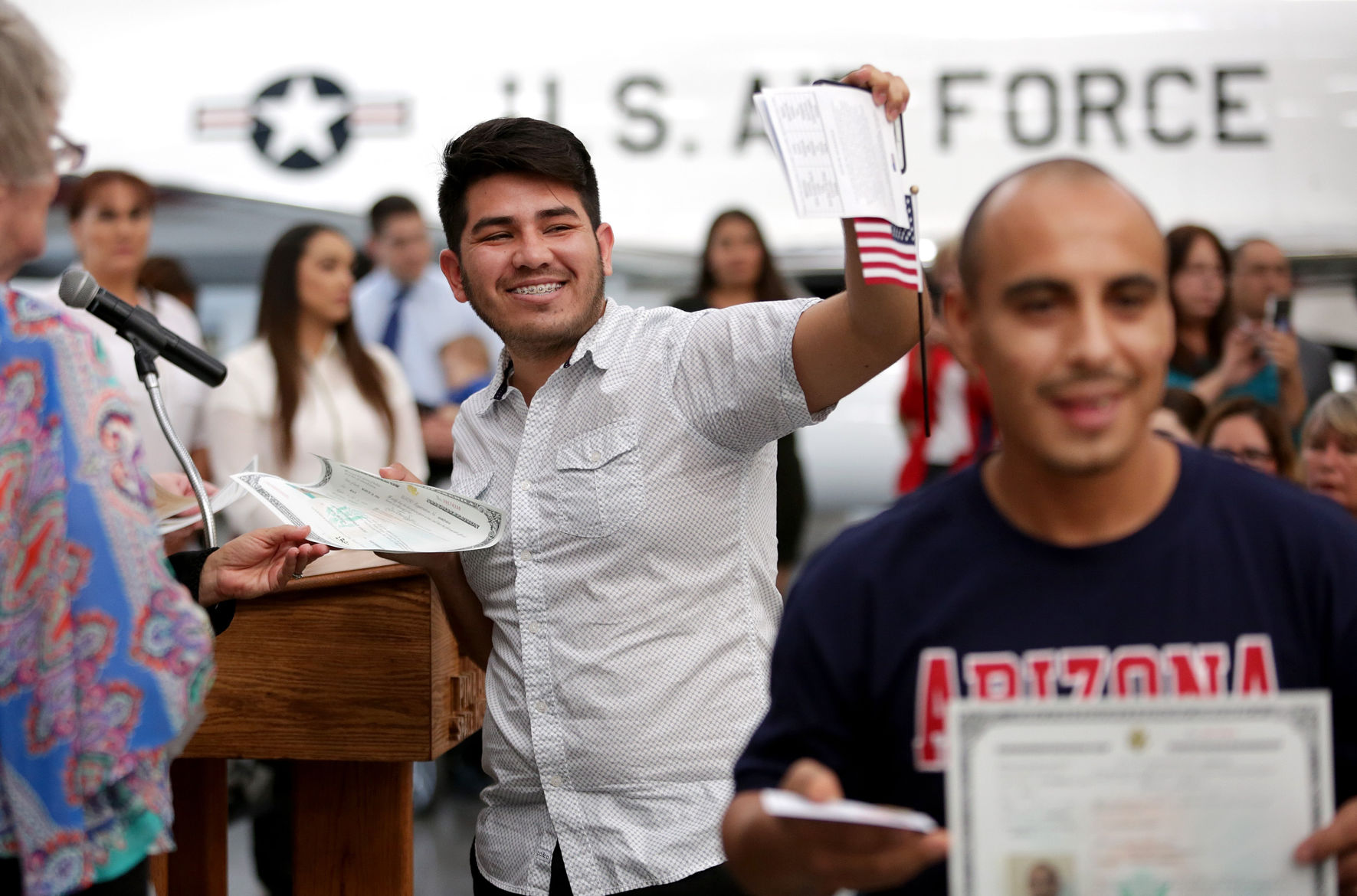 Naturalization ceremony